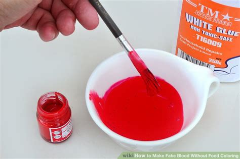 washable blood without food coloring